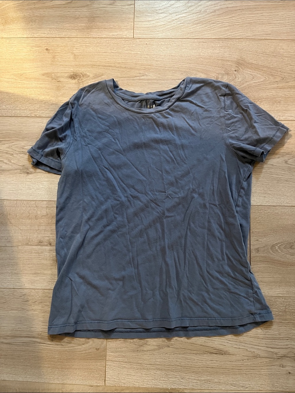 GAP Short-Sleeve Crewneck Tee - Slate Blue